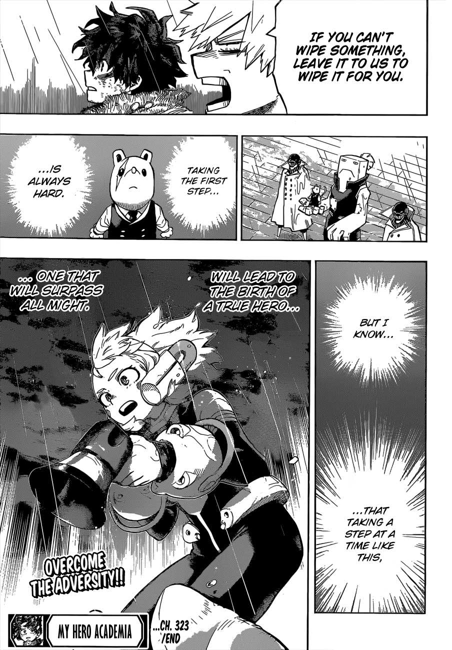 Boku no Hero Academia Chapter 323 18